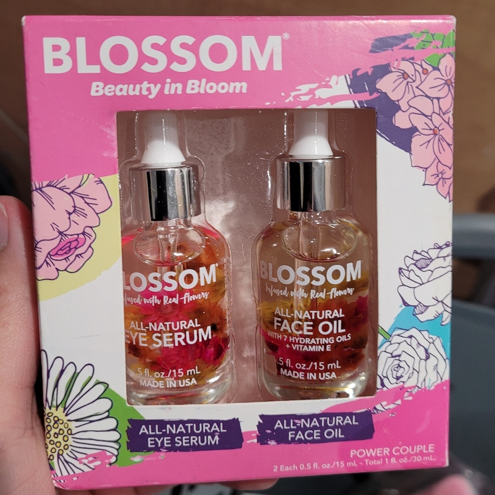 Blossom Eye Serum and Face Oil Set